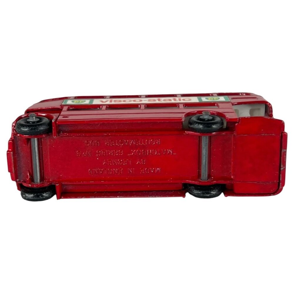 Matchbox Laney Diecast Routemaster #5 London Bus BP Visco Static Decker England - Picture 8 of 9